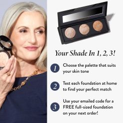 Baked Balance-n-Brighten Foundation Shade Finder Trio
